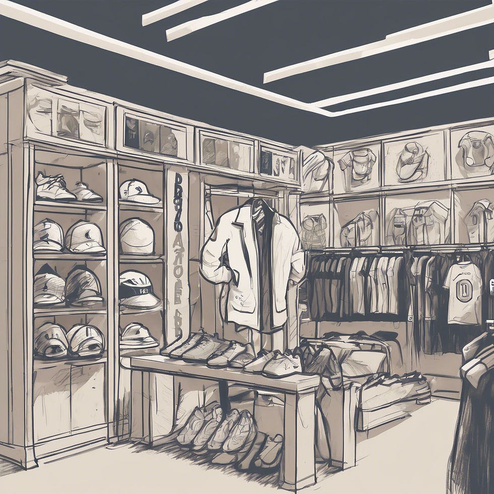getting sports gear from a store do better do better .jpg