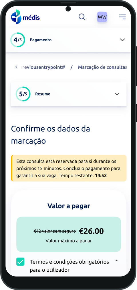 screenshot for digital clinic