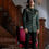 Thumbnail: Dark green Cotton Velvet Bandhgala