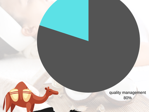 Shadow wellness follows the camel rider strategy