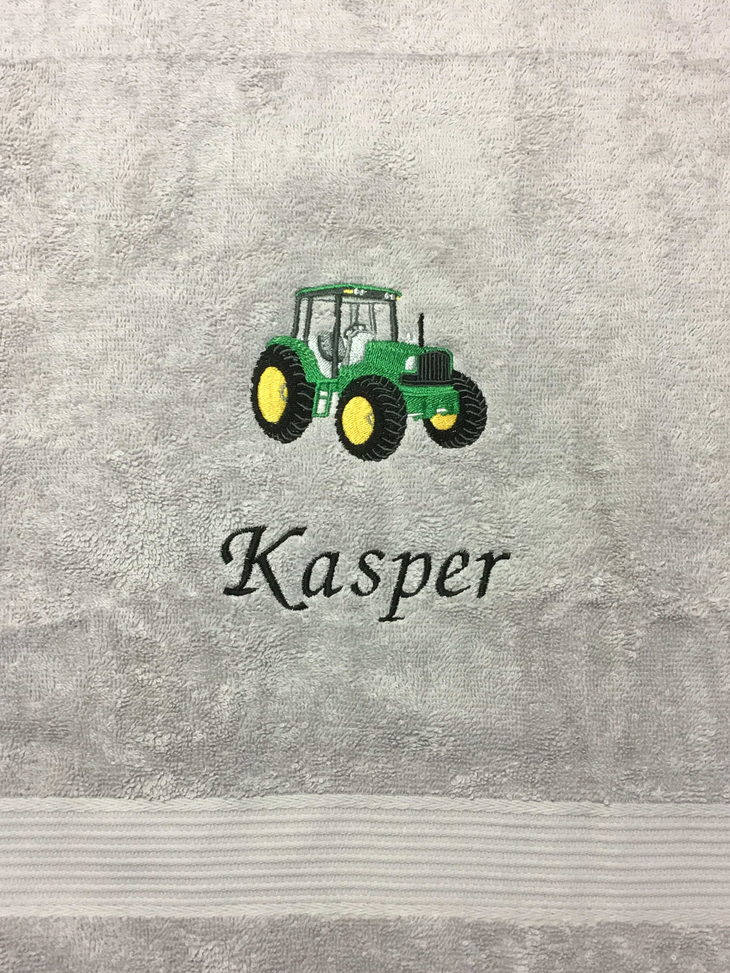 Håndklæde m. traktor