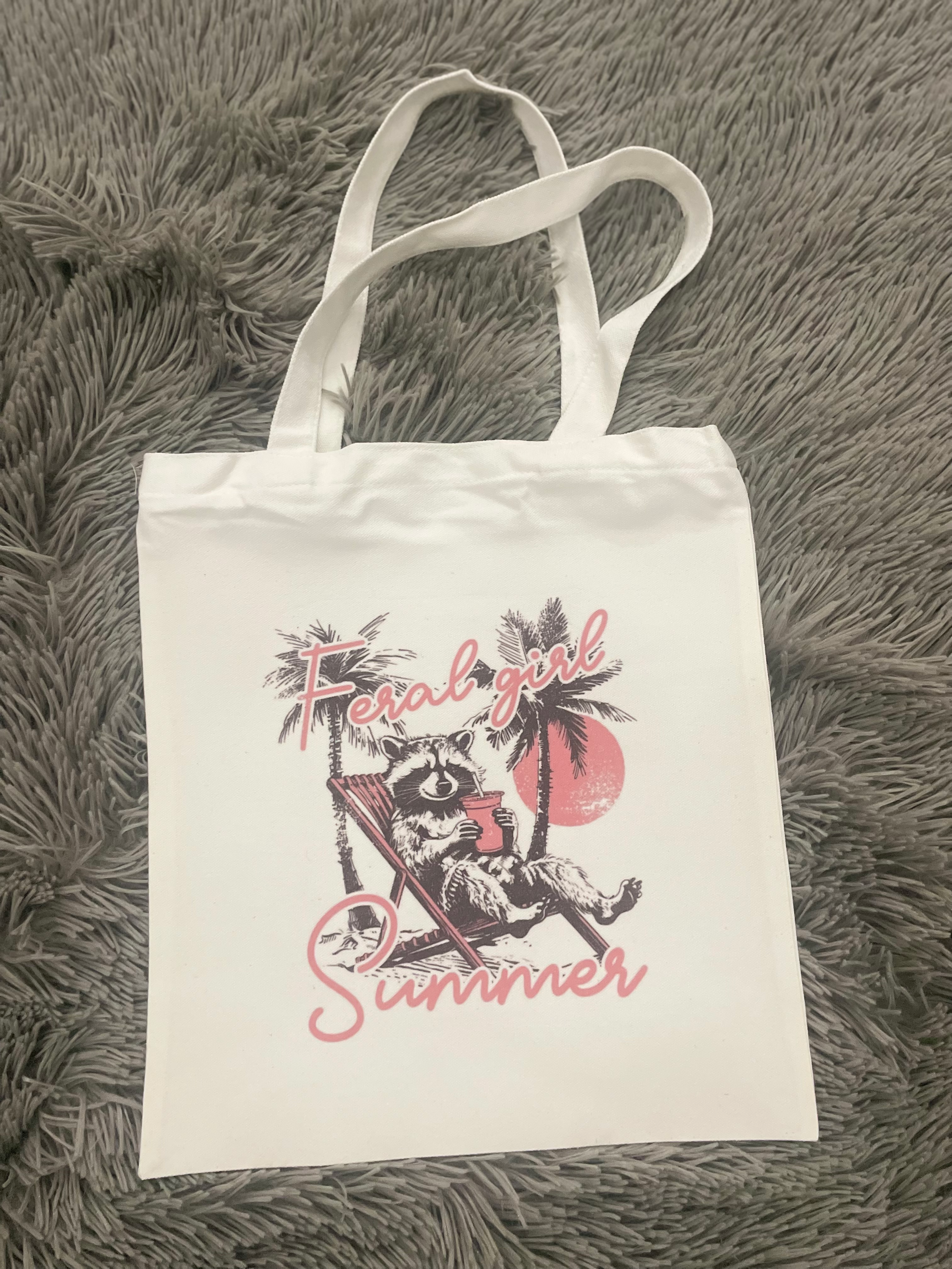 Feral Girl Summer S/M Canvas Bag