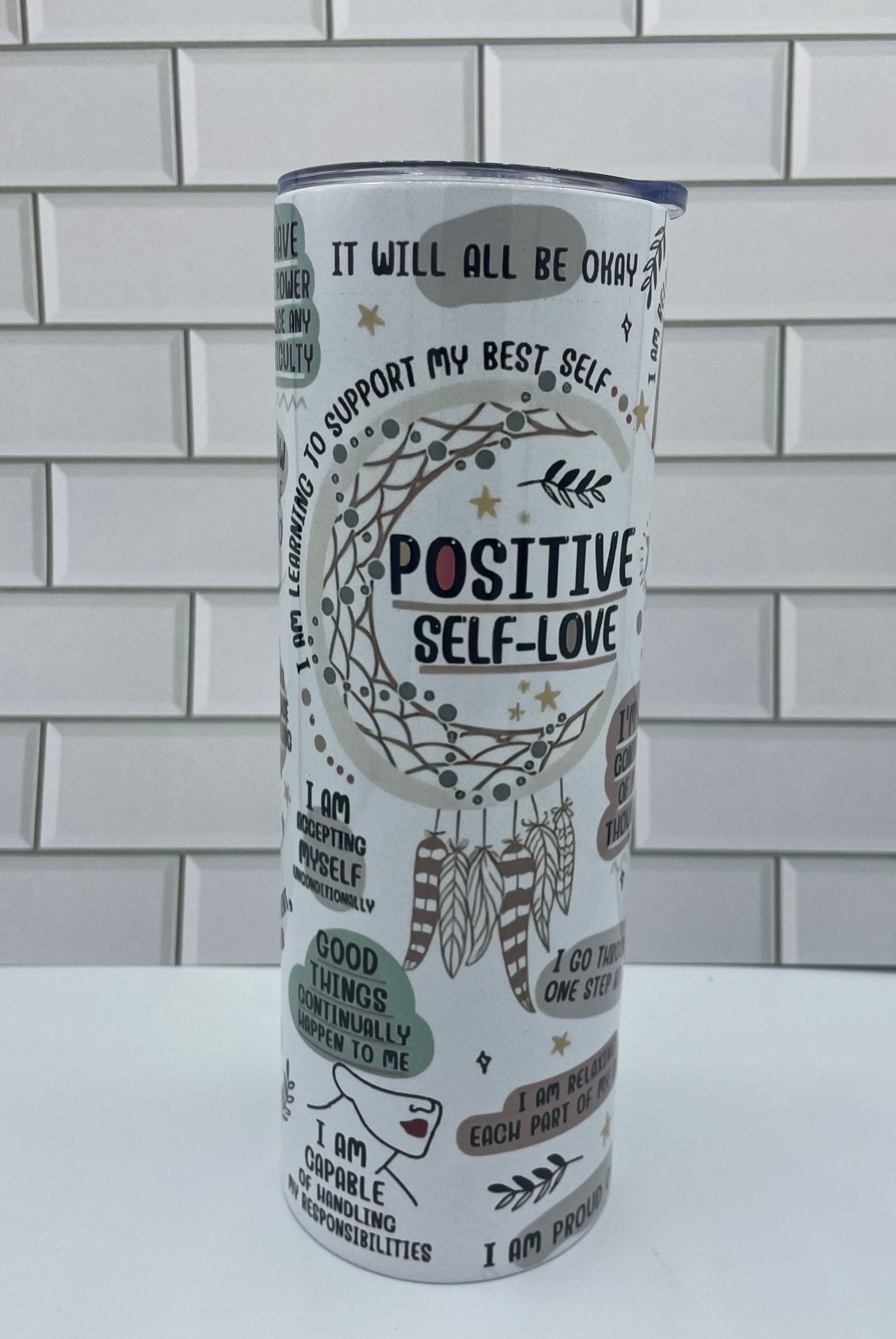 Positive Self Love Tumbler