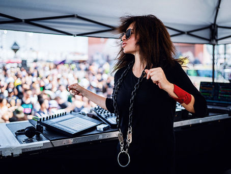 La Techno Queen, Nicole Moudaber, à Marseille pour la première fois. 