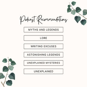 Podcast Recommendations!