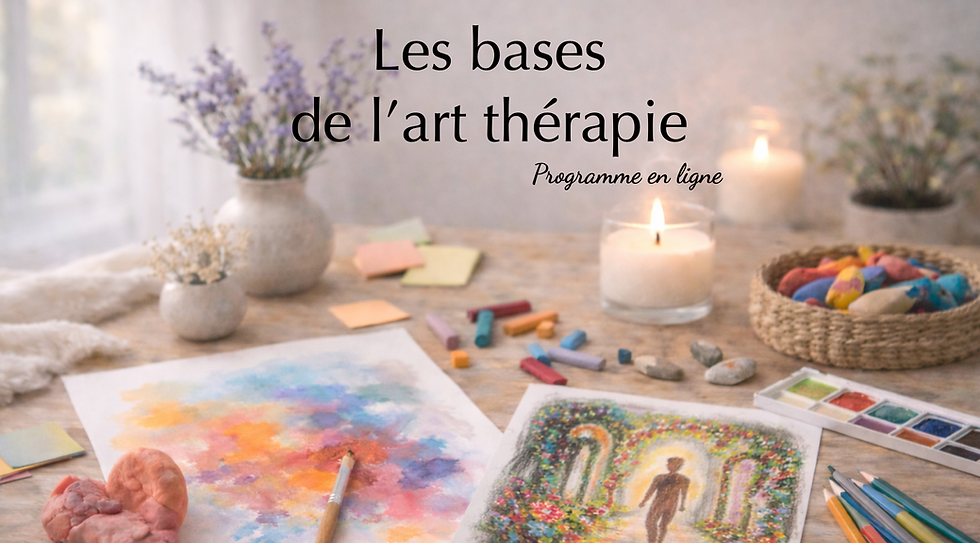 art-thérapie : outils pratiques - FORMATION EN LIGNE