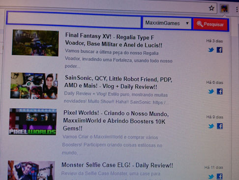 Nova Extensão do Canal!