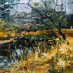SOLD - Creek in Winter