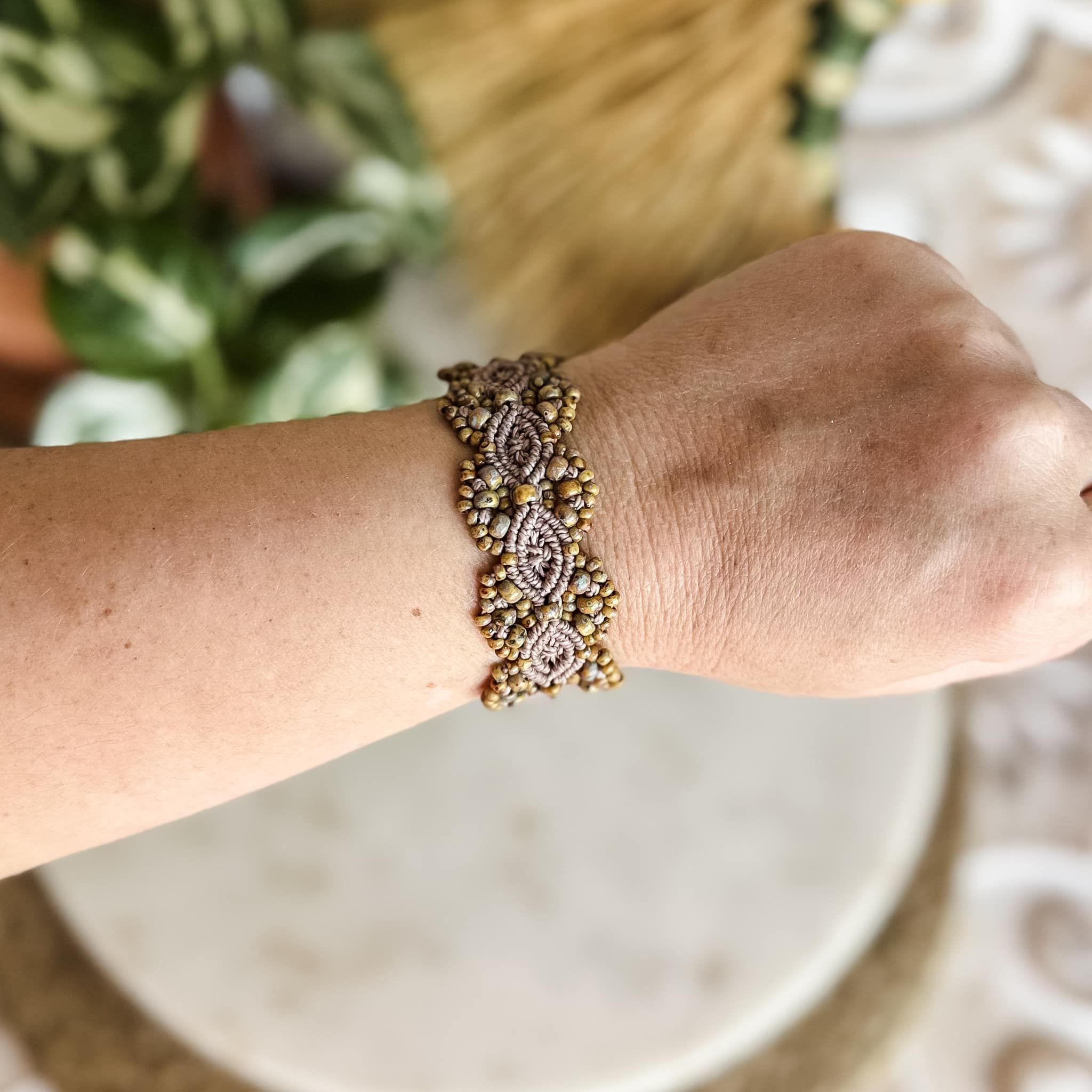 Mocha & Sand Picasso Bracelet