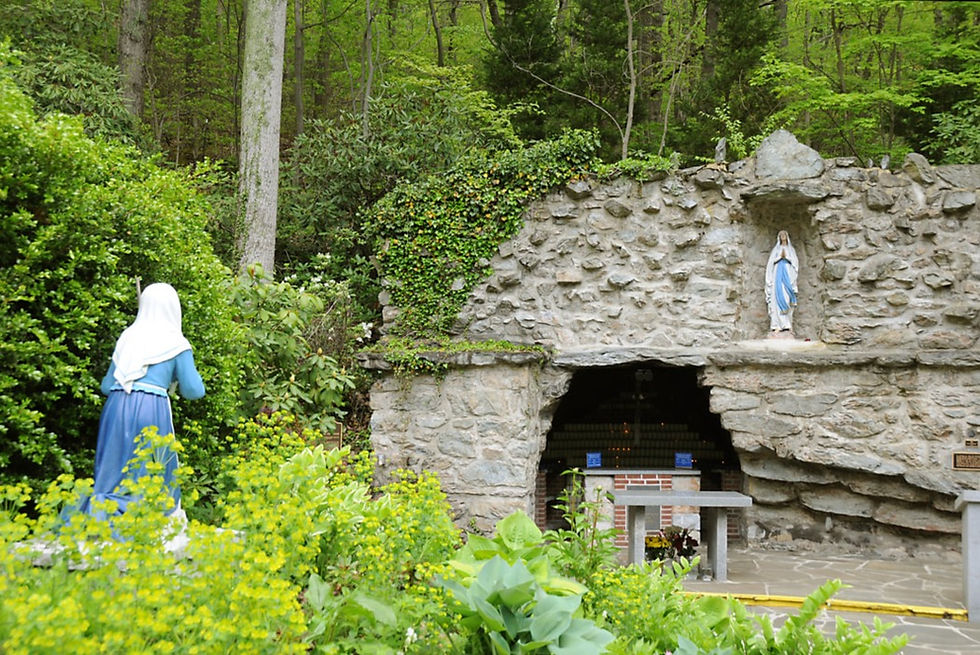 Our Lady of Lourdes National Shrine Grotto Emmitsburg, Maryland