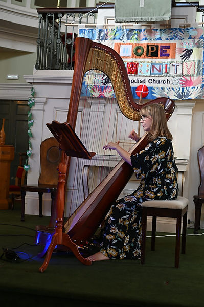 Live performance at Hope Church, Newark