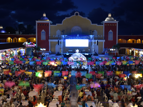 Bahia Principe Riviera Maya Resort festejó como cada año su tradicional posada navideña.