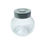 Miniatura: Pote de Vidro 40ml Porta Condimentos Mini Baleiro Cinza