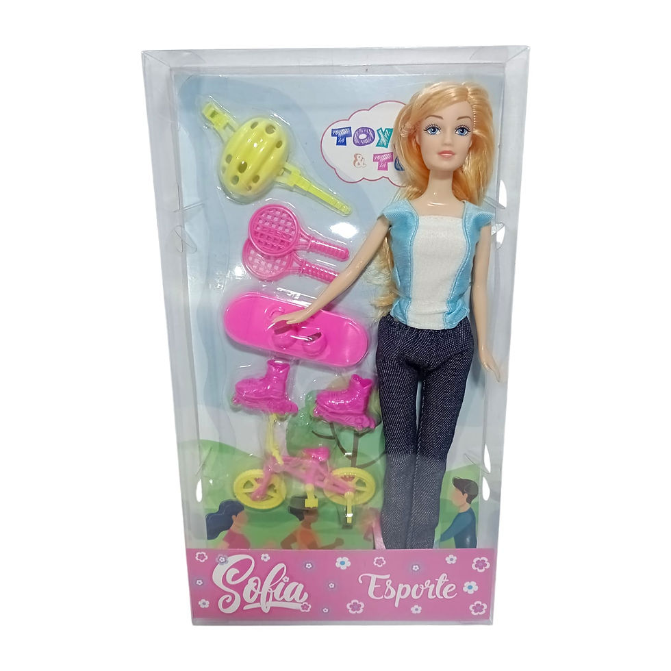 Boneca Sofia Hora do Esporte com Acessórios