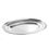 Miniatura: Bandeja de Inox 36x25cm Oval Multiuso