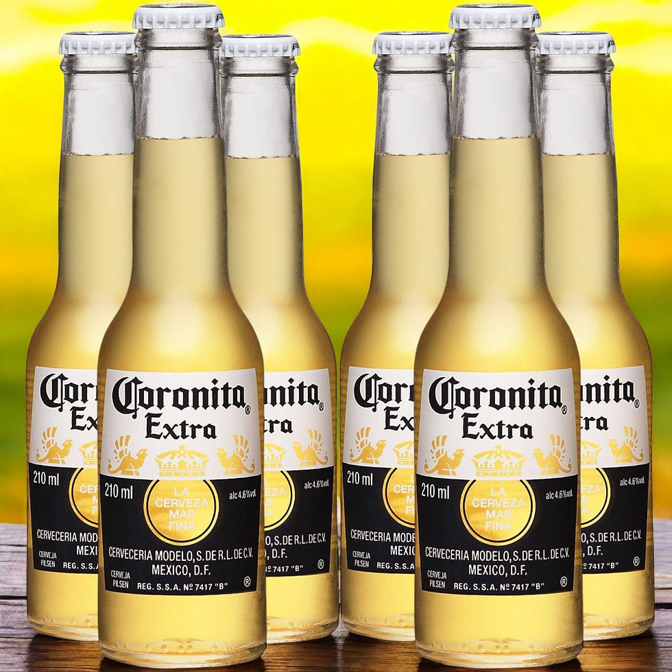 Pack com 6 Cervejas Coronita Long Neck 210ml