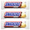 Miniatura: 3 Chocolates Snickers Branco com 42g cada