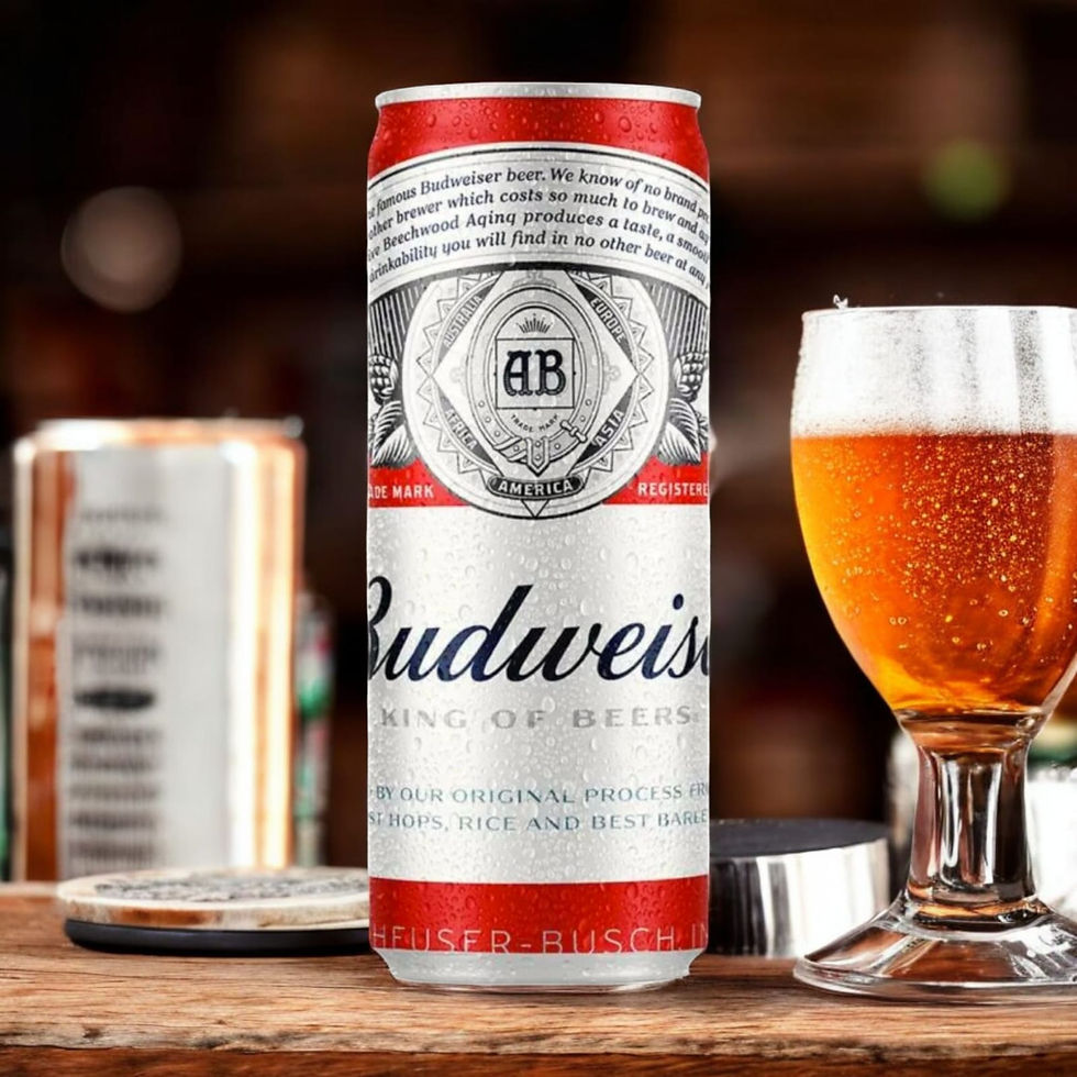 Cerveja Budweiser Lata Sleek 350ml