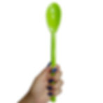 Colher Multiuso de Plástico Resistente 30cm cor Verde