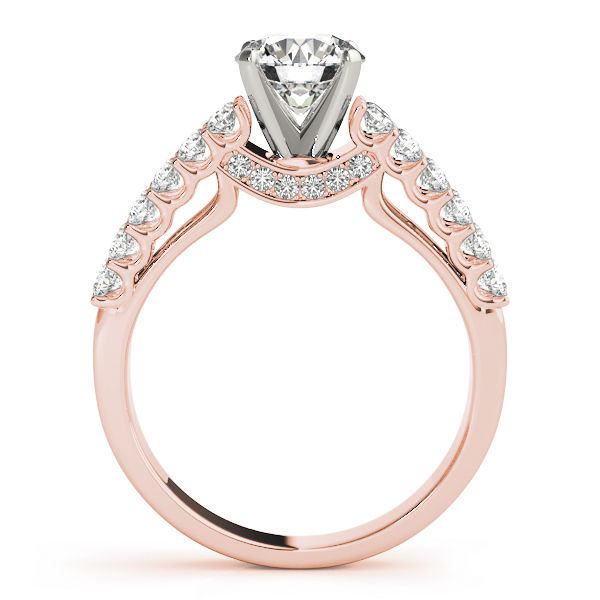 Thumbnail: New Bridal Multi Row Round Engagement Ring