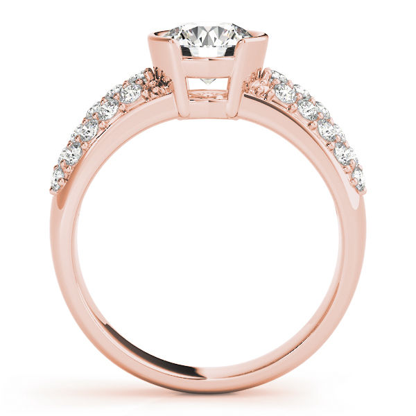 Thumbnail: Pave Round Diamond Engagement Rings