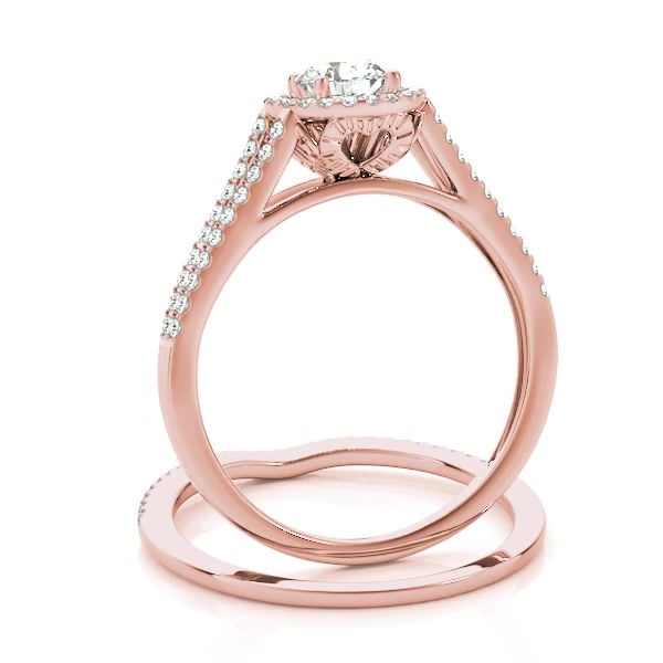 Thumbnail: Halo Round Engagement Ring