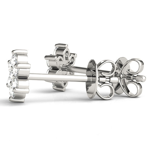 Thumbnail: Star Cluster Diamond Stud Earrings.