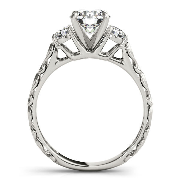 Thumbnail: New Bridal Three Stone Round Engagement Ring
