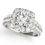 Thumbnail: New Bridal Halo Round Engagement Ring