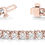 Thumbnail: In Iine Prong Set Diamond Bracelet