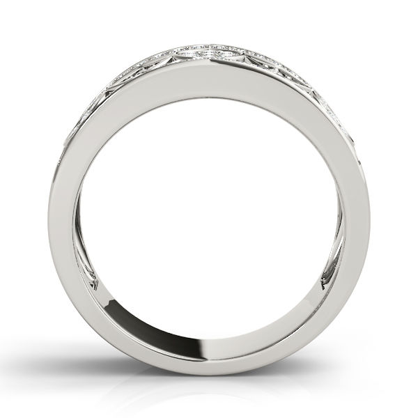 Thumbnail: Circles And Squares Diamond Ring