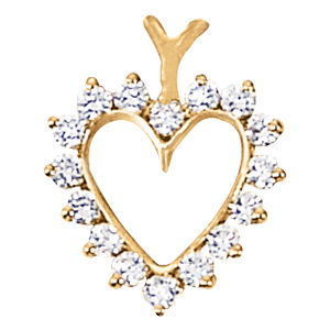 Diamond Heart Pendant