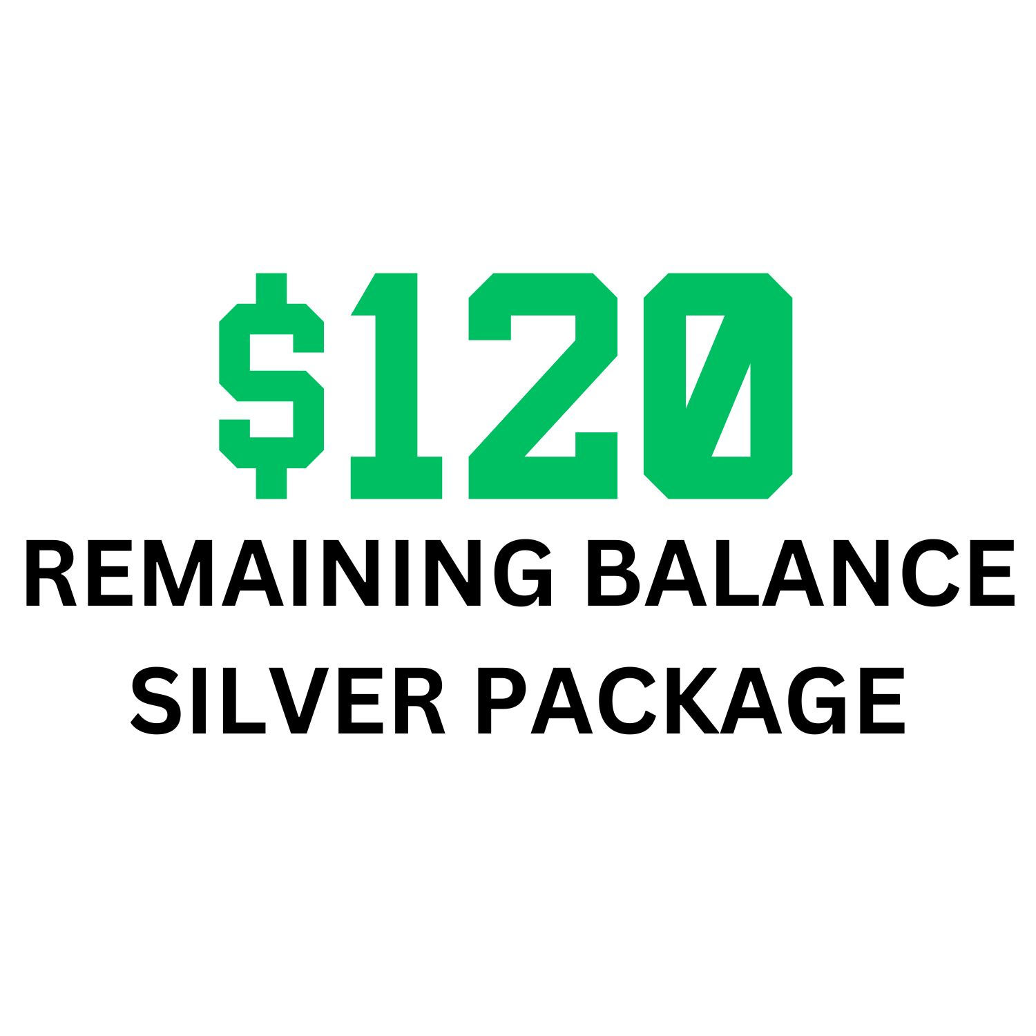 KIPP $120 PKG BALANCE + LATE FEE