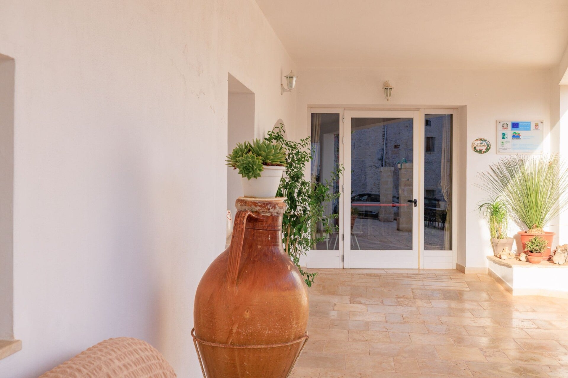 Masseria il Vignale — ingresso della struttura