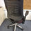 Thumbnail: Black Mesh Back Office Swivel Desk Chair with Pull Up Arms 