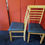 Thumbnail: Pair of Restaurant Dining Chairs Hanover Wood and Leather Never Been Used 