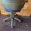 Thumbnail: Good Quality Blue Adjustable Office Swivel Desk Chair 