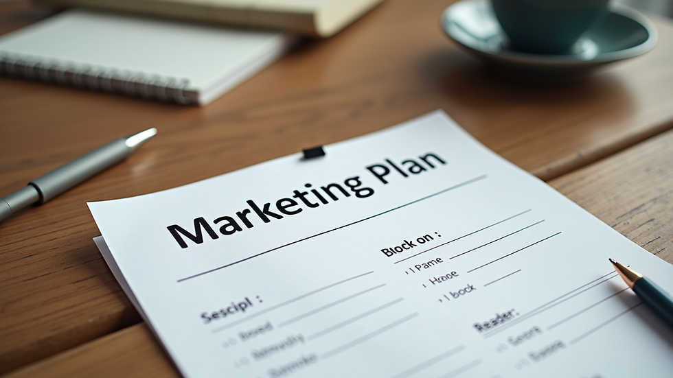 Download and Use a Marketing Plan Template