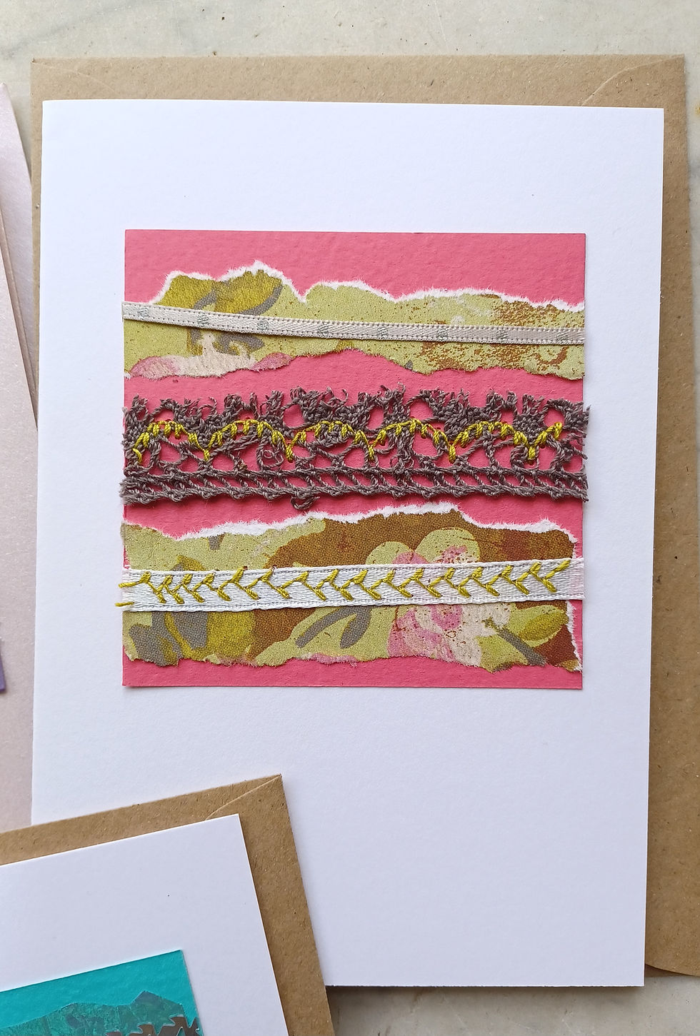 Thumbnail: Handmade card pack - garden 