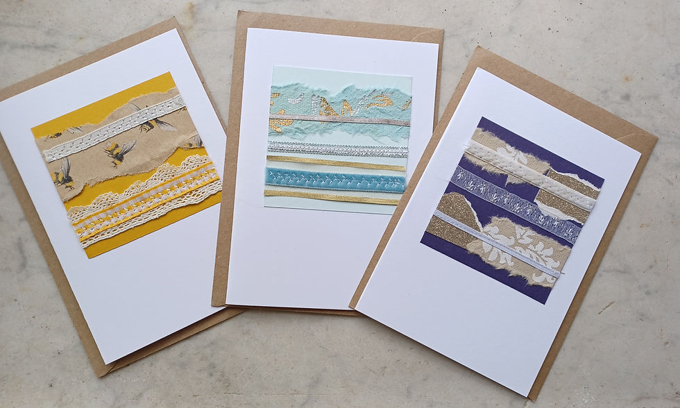 Thumbnail: Handmade card pack - spring 