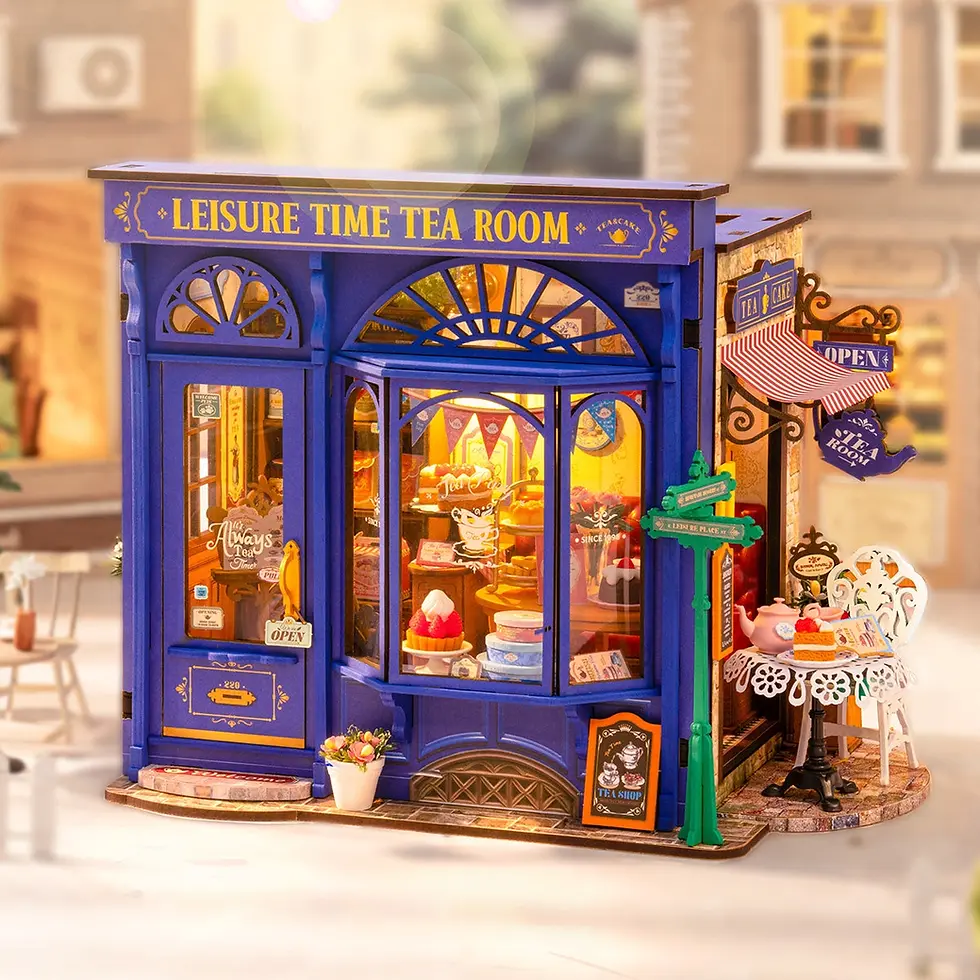 縮圖：Rolife - DIY Miniature House - Leisure Time Tea Room DG171