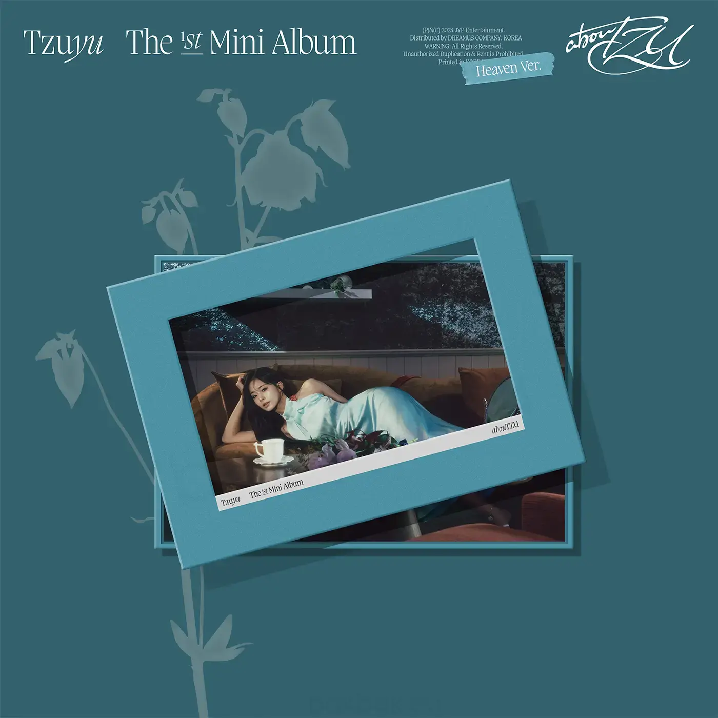 (JYP) Tzuyu (TWICE) - [abouTZU] 1st Mini Album HEAVEN Version