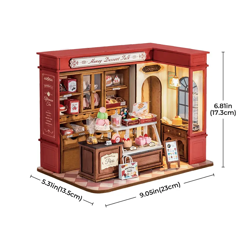 縮圖：Rolife - DIY Miniature House - Honey Dessert Talk DG168