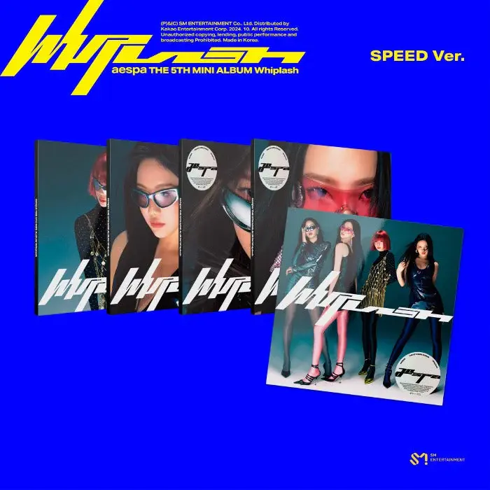 (soundwave_LD) aespa - The 5th Mini Album 'Whiplash' SPEED (Random ver.)