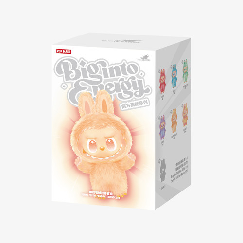 POPMART -THE MONSTERS LABUBU V3 BIG TIME INTO ENERGY PLUSH PENDANT POPMART -THE MONSTERS LABUBU V3 BIG TIME INTO ENERGY PLUSH PENDANT