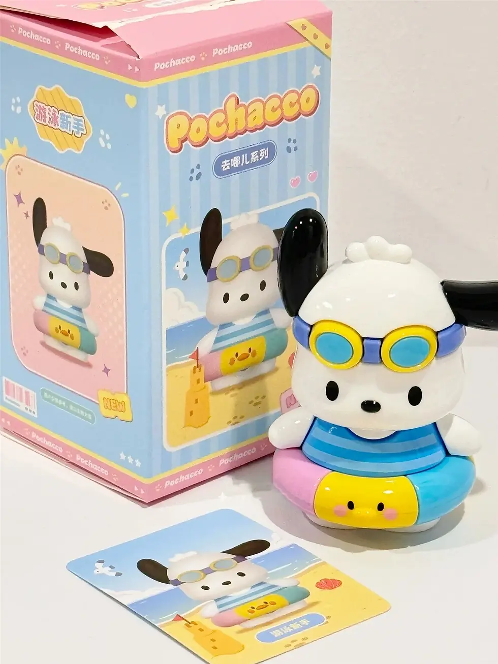 Miniatura: Sanrio Characters Pochacco Go Everywhere Series’s Kawaii Collectable Toys