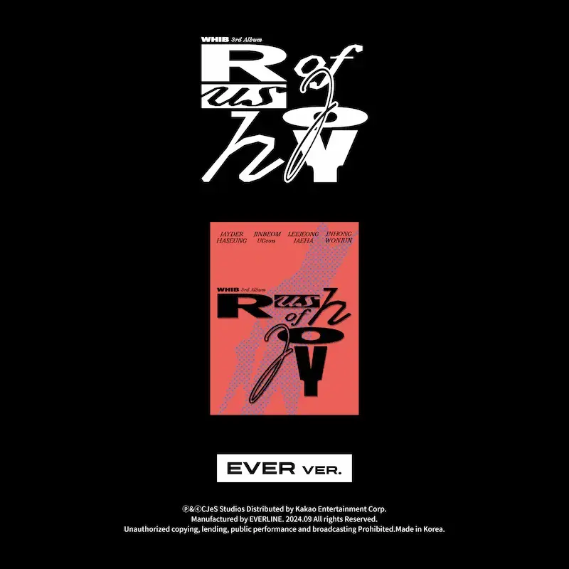 WHIB - 3rd Single Album [Rush of Joy] (EVER Ver.)