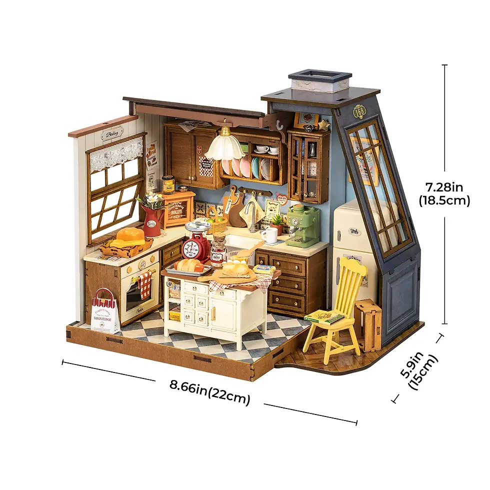 縮圖：Rolife - Baking Kitchen DIY Miniature House DG172
