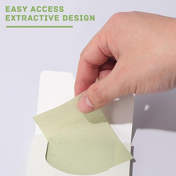 Miniatura: Papel absorbente de sebo (100pcs) (5 tipos)