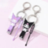 Sanrio - Kit de cortauñas e hisópo de Kuromi